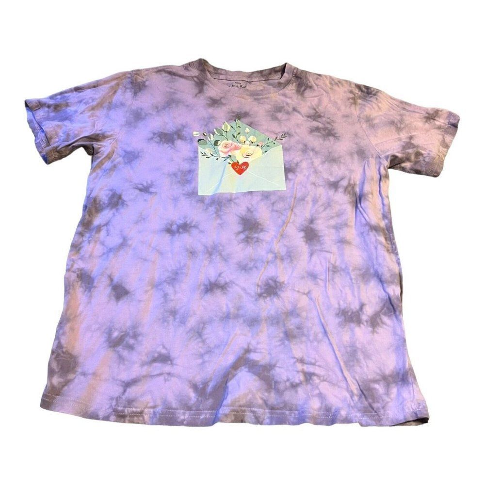 To All The Boys I've Loved Before Movie Purple Tie Dye Shirt Size M Lavender